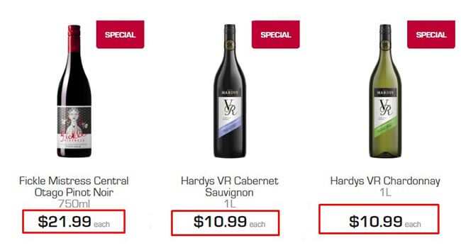 the bottle-o offer